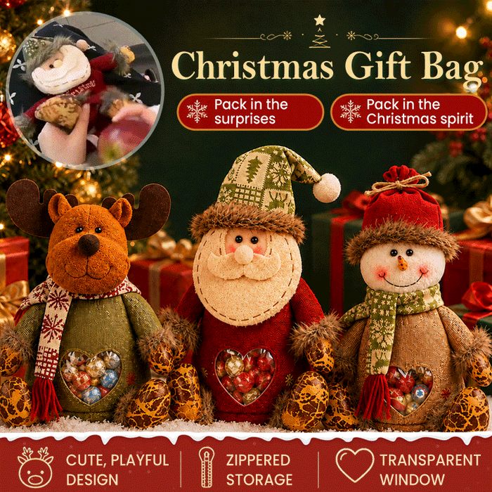 Christmas Candy & Gift Holder Doll