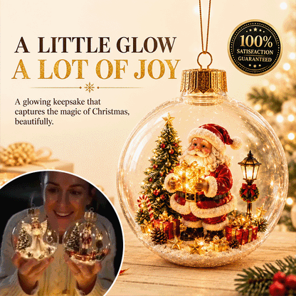 Christmas Light-Up Diorama Ornament