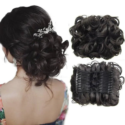 🌲Early Christmas Sale 49% OFF🎁Messy Curly Dish Bun