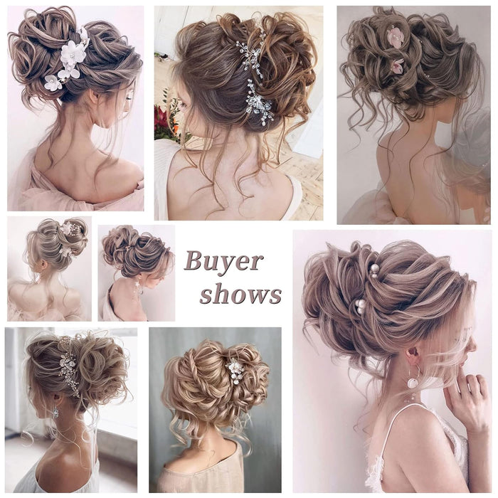 🌲Early Christmas Sale 49% OFF🎁Messy Curly Dish Bun