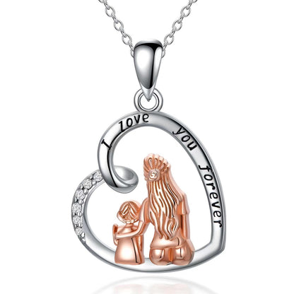 I LOVE YOU FOREVER Mother's Day Necklace